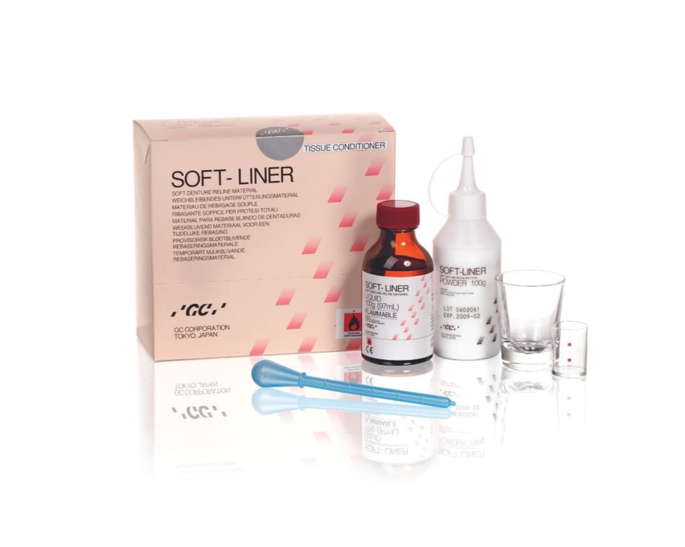 GC Soft Liner Denture Relining Material