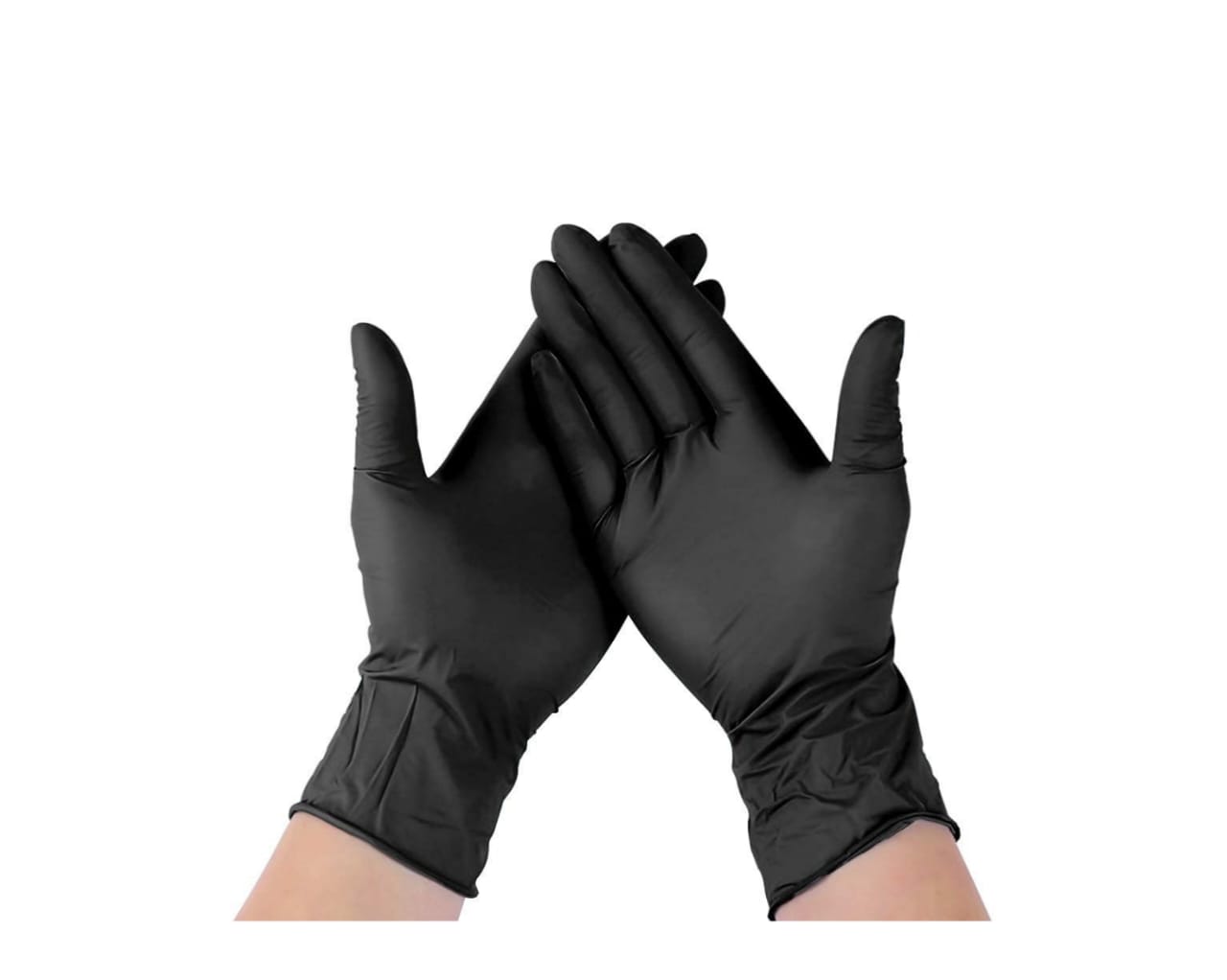 Piodent Gloves - Nitrile - Black